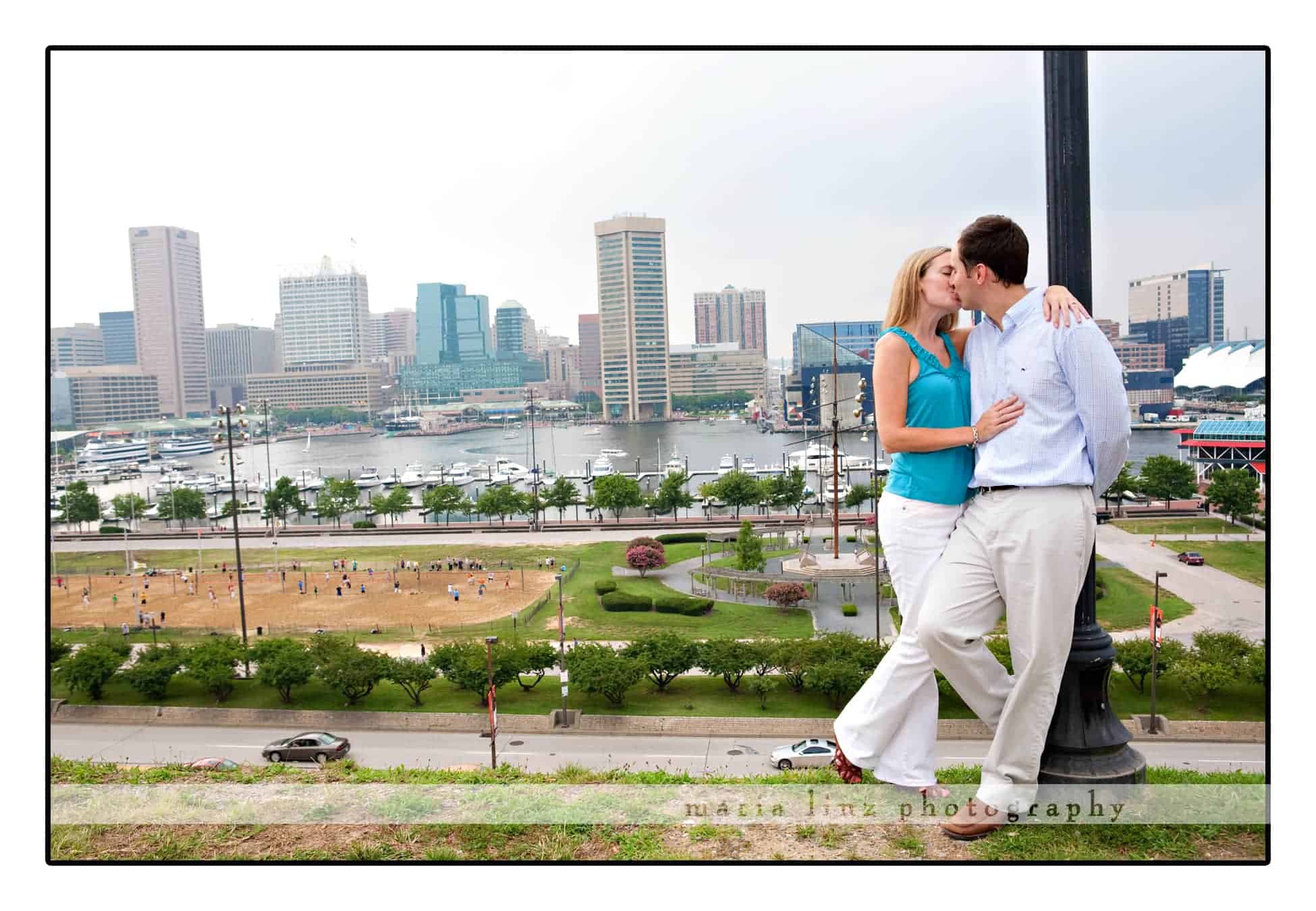 the top of Federal Hill Park