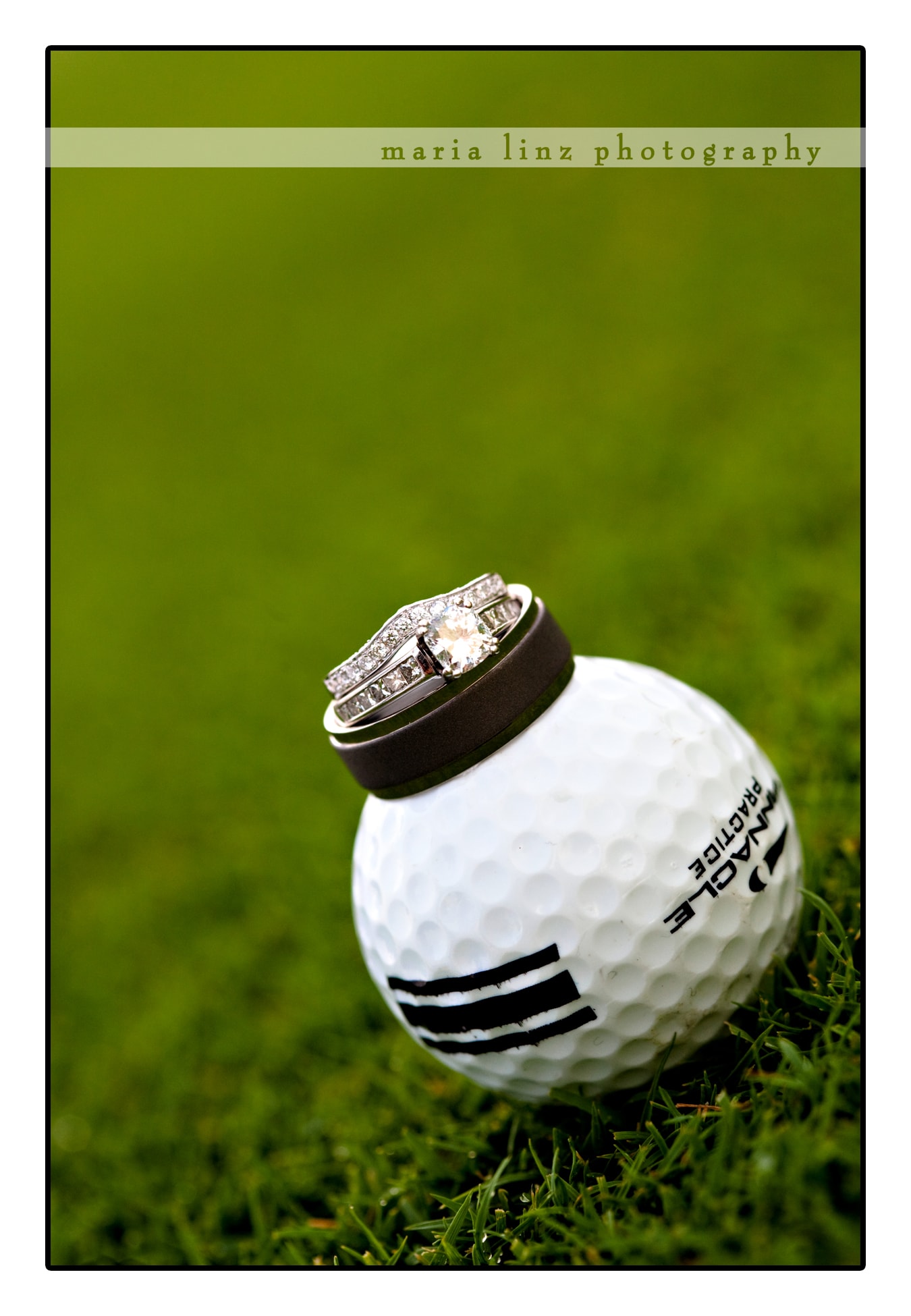 golf ball wedding!